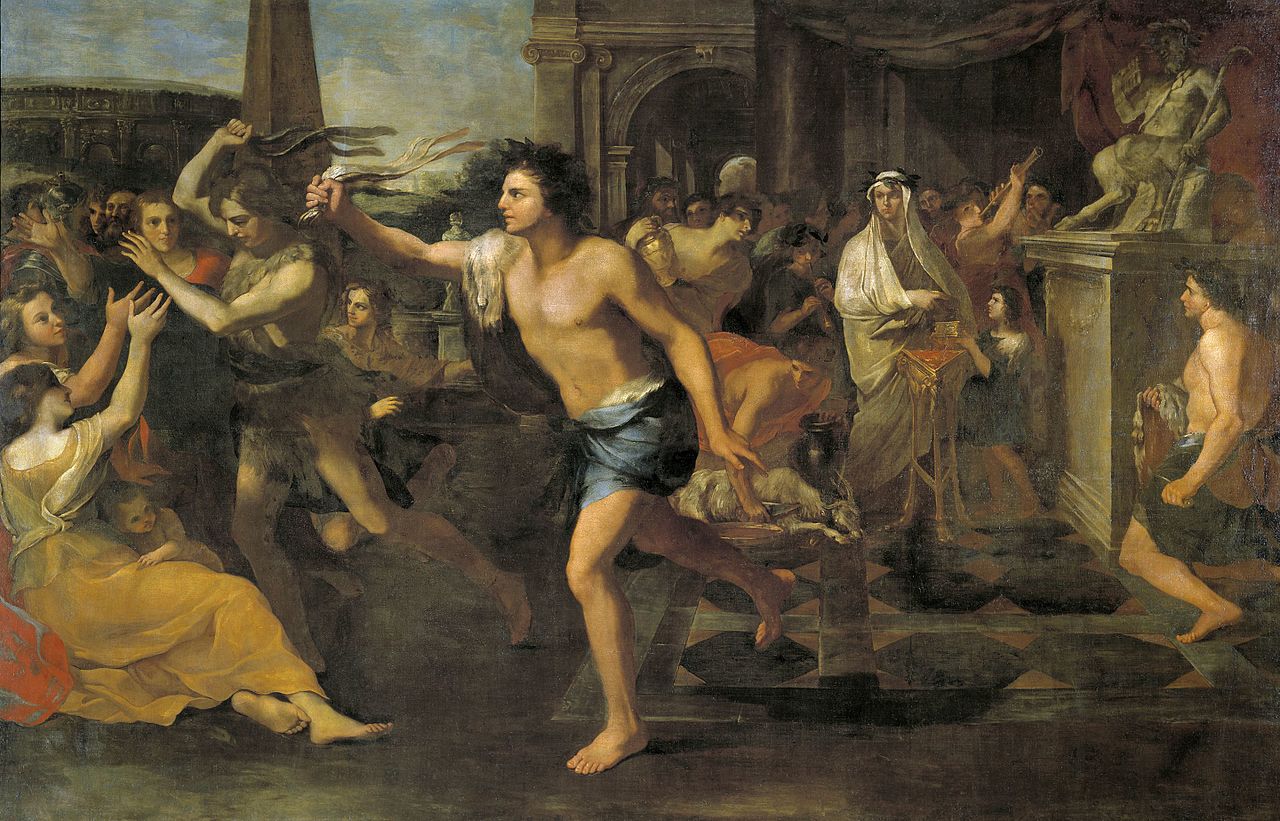 Peinture représentant les Lupercales exposée au Musée du Prado à Madrid