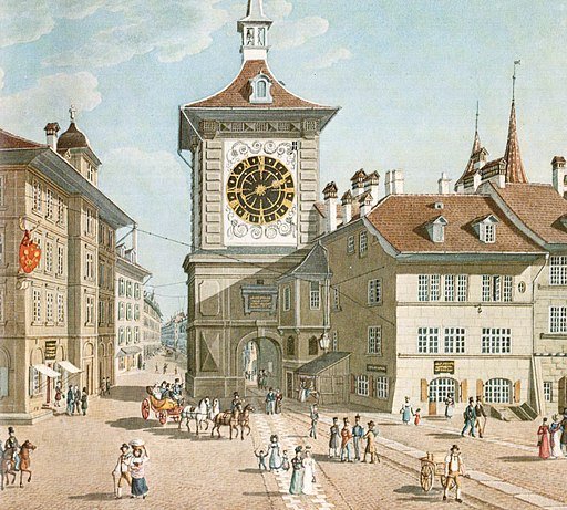La tour médiévale de la Zytglogge: un monument central à Berne