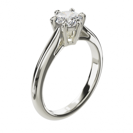 Bague A la folie - B_003_G_D - Argent Saphir