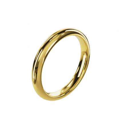 Bague Lien - B_078_J3N - Or jaune