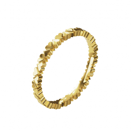 Bague Romance - B_152_J3N - Or jaune