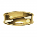 Bague Concave - B_163_J3N - Or jaune