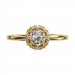 Bague Callisto - B_179_J3N_D - Or jaune Diamant