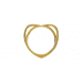 Bague Coeur - B_032_J3N - Or jaune
