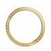 Bague Comblée - B_180_J3N - Or jaune Diamant