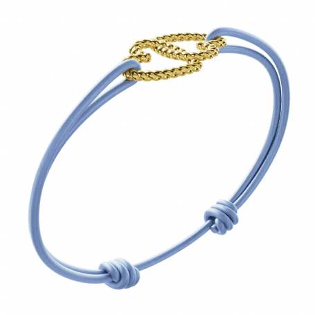 Bracelet - B_235_J3N - Or jaune Bleu