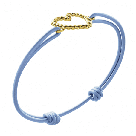 Bracelet - B_237_J3N - Or jaune Bleu