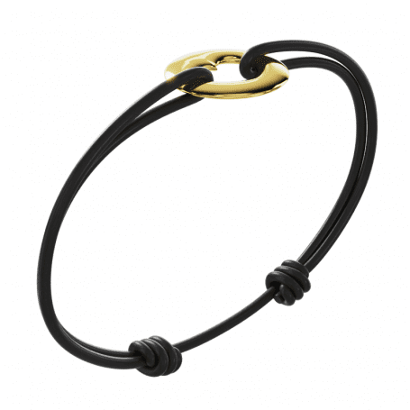 Bracelet Complicité - B_240_J3N - Or jaune Noir