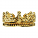 Bague Couronne - B_264_J3N - Or jaune