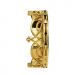 Bague Couronne - B_269_J3N - Or jaune