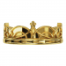 Bague Couronne - B_269_J3N - Or jaune