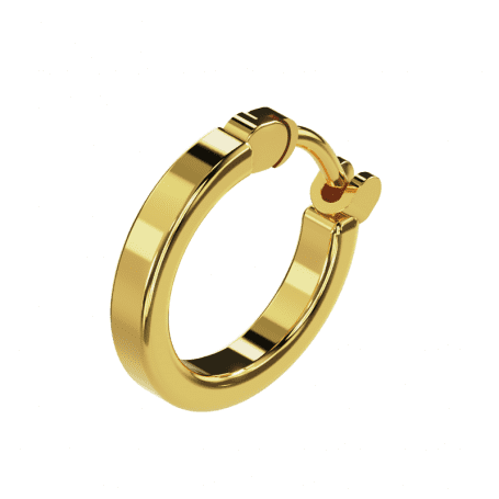 Piercing Halo - B_302_J3N - Or jaune
