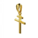 Pendentif Croix de Lorraine - B_310_J3N - Or jaune