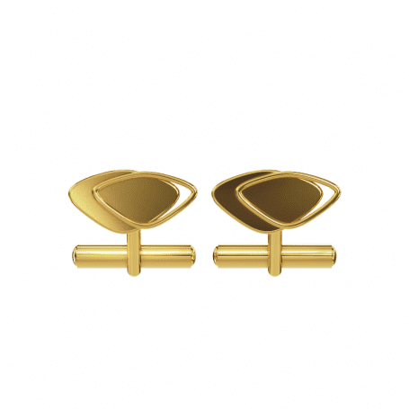 Boutons de manchette Bianchi - B_339_J3N - Or jaune