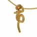 Collier Serpent - B_273_J3N - Or jaune Diamant