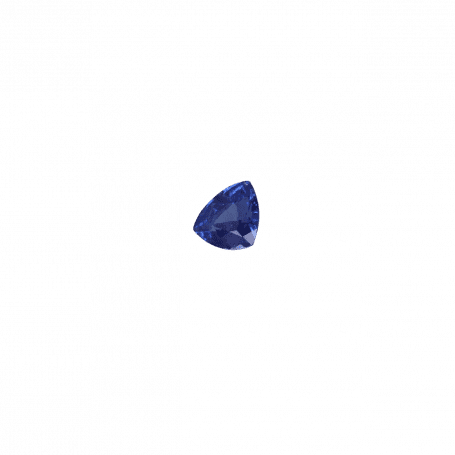 Saphir bleu naturel Cornflower chauffé - Pa_AG66