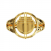 Bague Croix de Lorraine - B_416_J3N - Or jaune