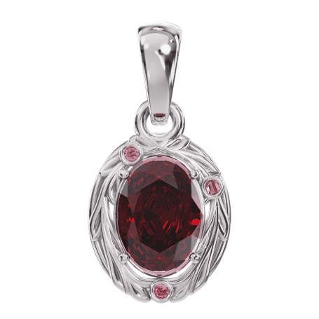Pendentif Hivéria - B_421_Ag - Argent
