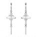 Boucles d'oreilles Ornées - B_418_Ag - Argent