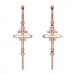 Boucles d'oreilles Ornées - B_418_Ag - Argent